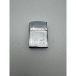 Zippo 1950-1957 Pat2517191 Chrome Plain, Untested. MG